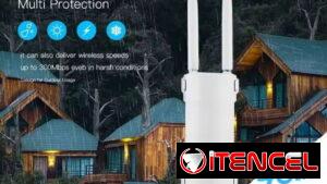 router de exteriores, router con antenas , router de alta ganancia