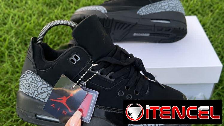 Air Jordan Retro 3 Black Cat