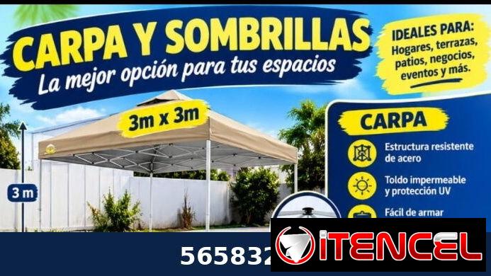 Sombrillas y Carpas