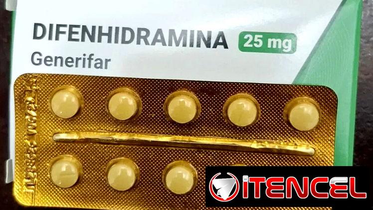 Caja de dos(2️⃣) Blísters de Difenhidramina