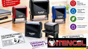 Personalización de cuños originales Trodat