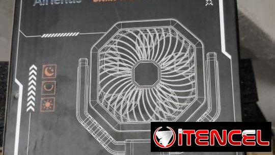 💥Ventilador recargable de 20 000 mAh