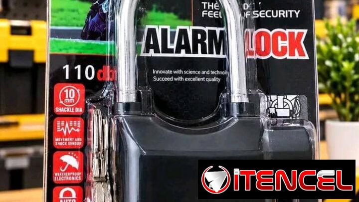 CANDADO CON ALARMA PARA TODO TIPO DE SEGURIDAD