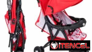 Coche de bebé, práctico para el paseo y transporte diario...