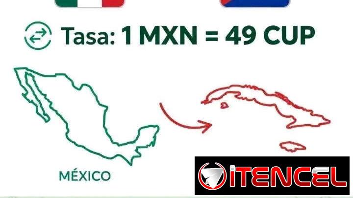 Remesas Mexico a cuba, al instante