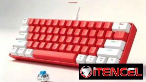 Teclado mecánico changxie 60% RGB gamer