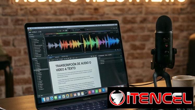 TRANSCRIPCIÓN DE AUDIO O VIDEO A TEXTO