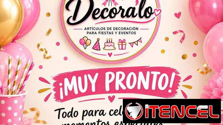 Artículos de decoración para fiestas y eventos
