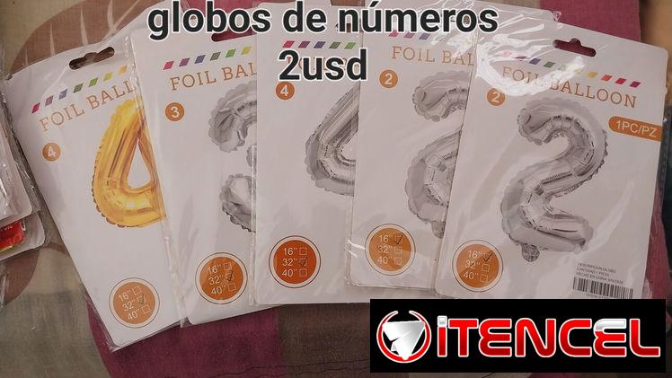 Globos de números