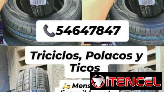 Neumaticos para triciclos ,ticos y polaquitos 145 70 12