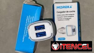 Cargador de auto / coche (se conecta al encendedor de 12V/24V)