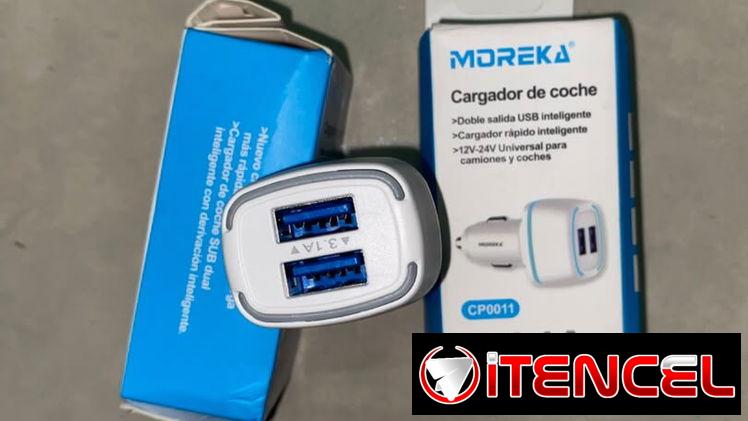 Cargador de auto / coche (se conecta al encendedor de 12V/24V)