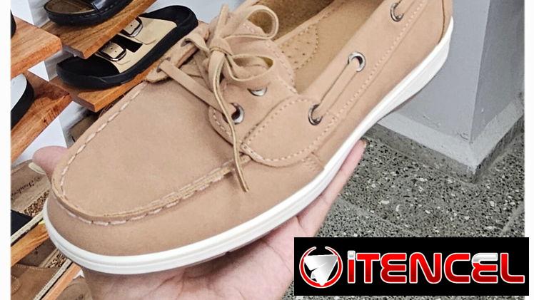 Sandalias.  Mocasines para dama