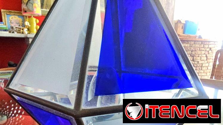 Vendo lampara cristal de diseño, mid century modern, años 50s — foto 2