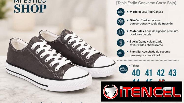 Tenis Estilo Converse Corte Bajo — foto 2