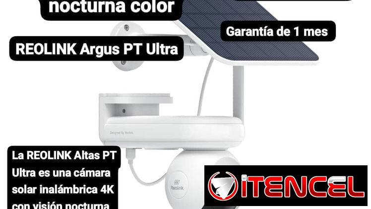 Cámara Solar 4 K, 8 mp, inalámbrica, visión nocturna, $325 usd ❗