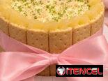 Tartas heladas de piña y de limón