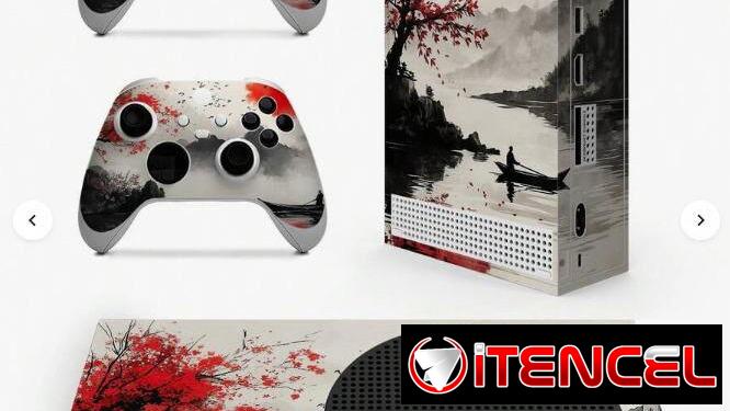 Pegatina de vinilo para Xbox Series S (Incluye para los dos mandos)