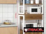 📢 Armarios modernos de madera, para decorar cocina – comedor. Importados