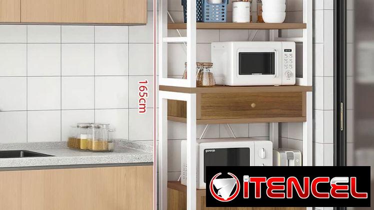 📢 Armarios modernos de madera, para decorar cocina – comedor. Importados