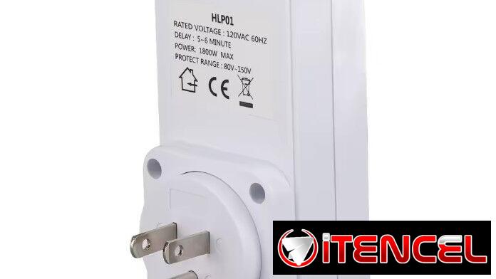 Protector de alto y bajo voltaje para refrigerador, aires acondicionados y otros 110v 1800W
