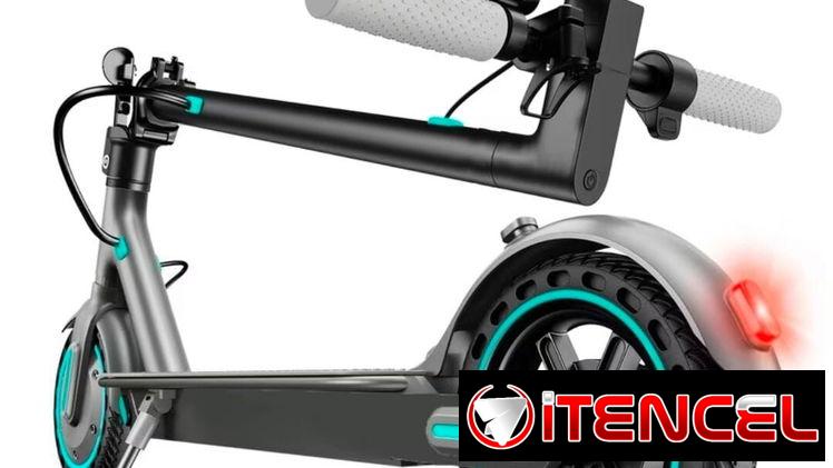 🛍️ Patinete Eléctrico 📝 Patinete eléctrico plegable, con motor de 350W, ruedas macizas de 8.5 pulgadas, pantalla y 3 v — foto 2