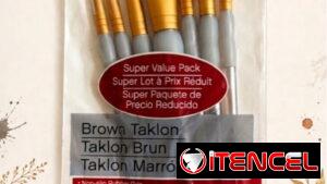 Set de Pinceles Profesionales - 7 piezas / 15 usd