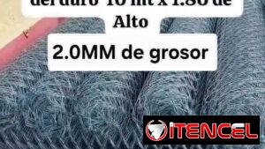 🚨🚨🚨 ROLLOS D CERCA PERLE GALVANIZA D 2.0MM D GROSOR CON FACTURA, GARANTÍA Y TRANSPORTE INCLUÍDO GRATIS 🚨🚨🚨 