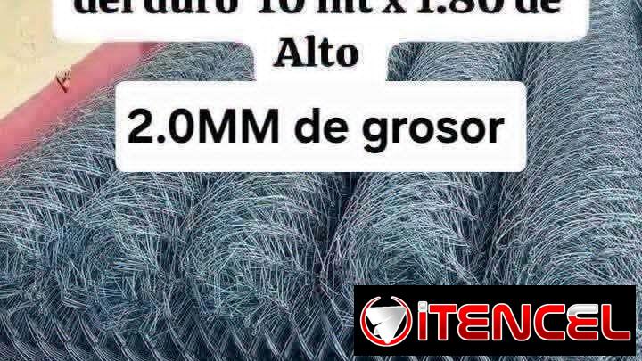 🚨🚨🚨 ROLLOS D CERCA PERLE GALVANIZA D 2.0MM D GROSOR CON FACTURA, GARANTÍA Y TRANSPORTE INCLUÍDO GRATIS 🚨🚨🚨 ‎ ‎ — foto 1