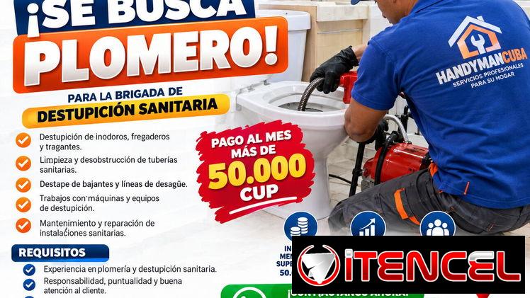 # 🔧 ¡SE BUSCA PLOMERO EN LA HABANA! 🚨
