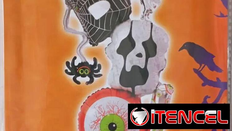 Globo de Halloween con Base