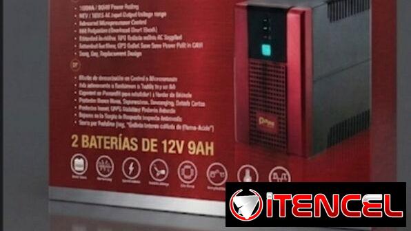 ES FÁCIL 110V 1500 VA 900 W CONTACTARNOS BACKUP NUEVO EN SU CAJA CON SUS 2 BATERÍAS INCLUIDAS DE 12V 9AH