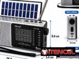 Radio Multibandas con Bluetooth y Linterna