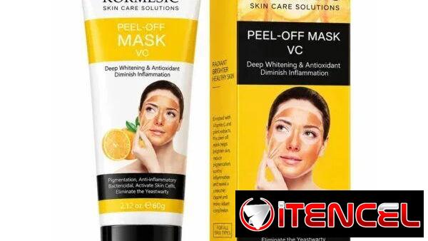 Mascarilla facial peel off con vitamina C 60 g — piel luminosa