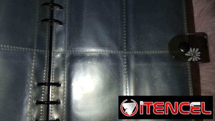 Álbum negro para fotocartas de K-pop con margaritas — foto 2