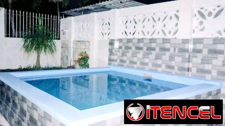🏠 Casa De Renta Con Piscina En Guanabo. 👥 Capacidad para 6 personas. 📱 Reservas: +5355149761.