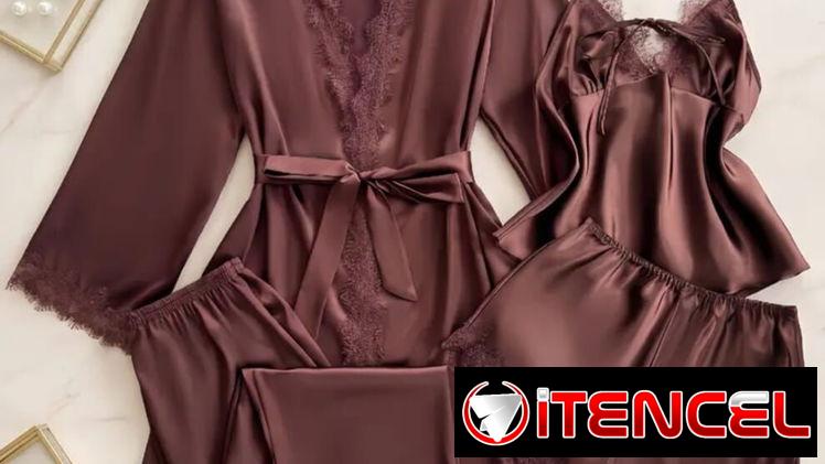 Pijamas de satín