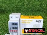 Protector de Voltaje y Amperaje110v SACO 120V 60Hz