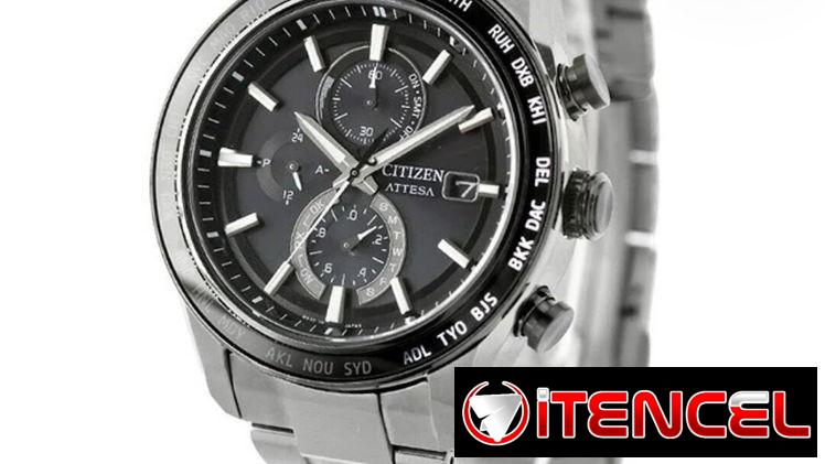 RELOJ CITIZEN ATTESA RADIOCONTROLADO , CRONOGRAFO , SUPER TITANIO CON CRISTAL DE ZAFIRO , LO MEJOR DE CITIZEN 52830802