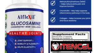 Glucosamina chondroitin 180 cap. $ 30