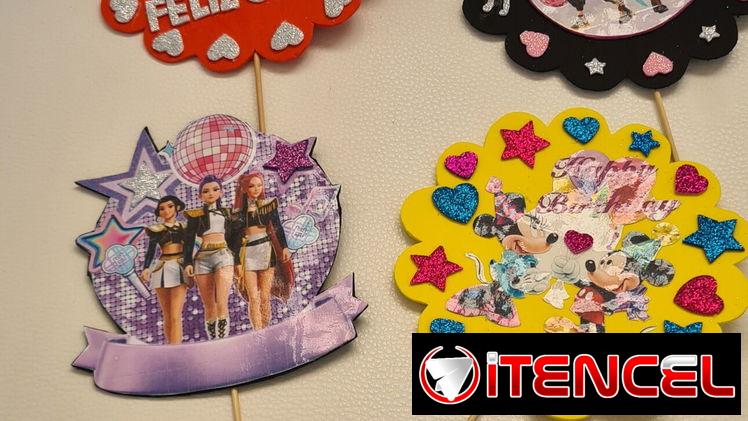 Topper para cumpleaños