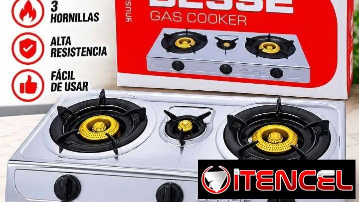 Fogon de 3 hornillas