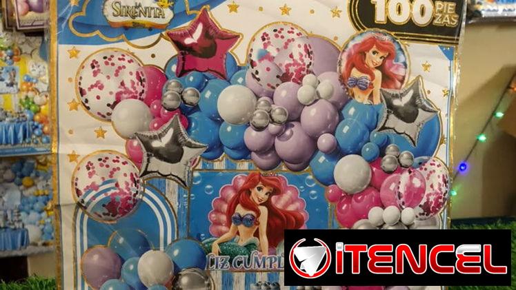SETS DECORATIVOS DE 100 PIEZAS PARA NIÑA