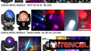 DJ SPANGLISH RENTA DE LUCES CABEZAS MOVILES CON TRANSPORTE DISPONIBLE, PARA TODO TIPO DE EVENTOS (Kinetica)