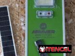 Lámpara fotovoltáica con panel solar para exterior 400W