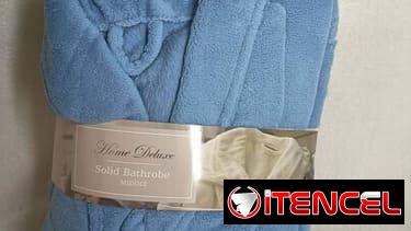 Albornoz o Bata de baño  Unisex de Felpa Suave home deluxe  💵 Precio: 20 USD — foto 4