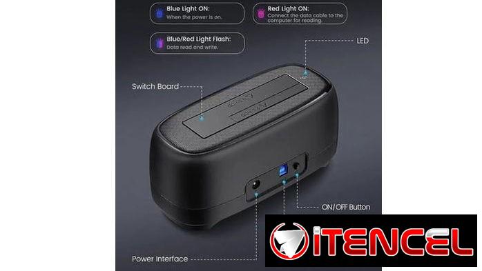Base Dock Disco Duro Externo USB 3.0  Ideal para respaldos, clonación de discos, recuperación de datos y expansión de al — foto 2