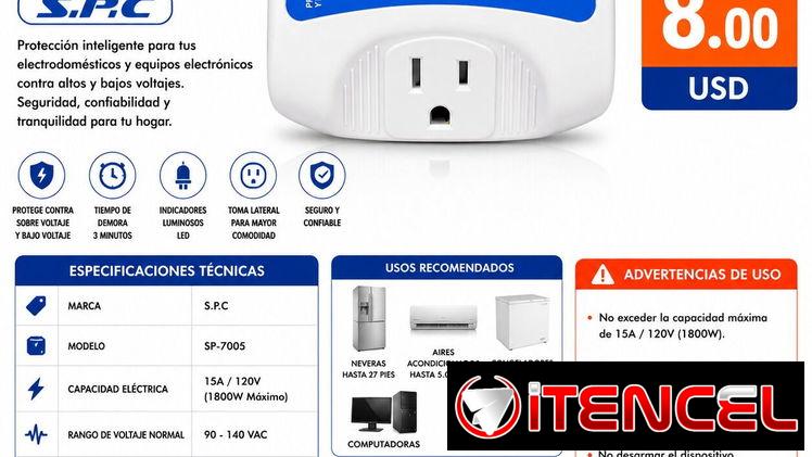 Protector de voltaje 120 V💫