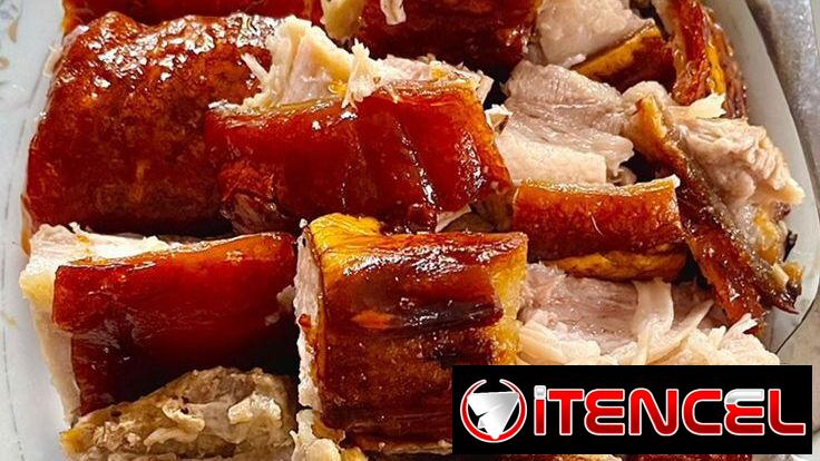 Cerdo, lechón, cochino ASADO — foto 3