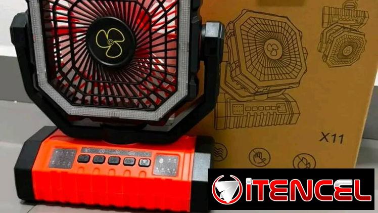 Ventilador recargable modelo X11 20000mah, precio 45 USD